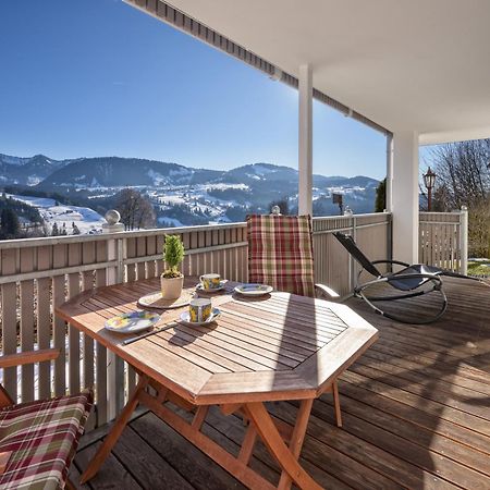 Haus "Bergblick" Ferienwohnung Falken Mit 1 Schlafzimmer Оберштауфен Екстер'єр фото